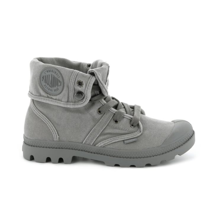 Bottes Palladium Pallabrousse Baggy Femme Grise | FR FXS519N